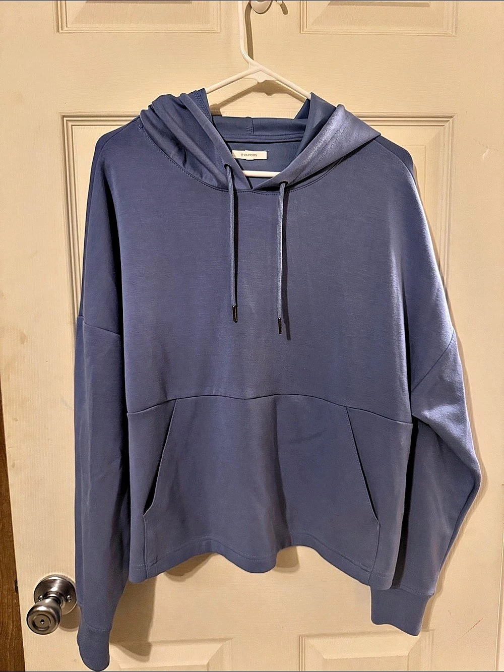 Maurices Blue Hoodie Size Large Like New